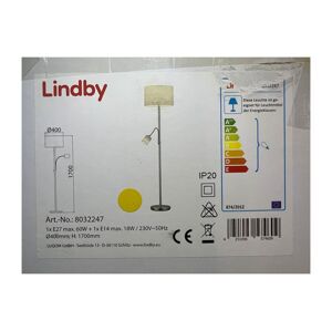 Lindby Lindby - Stojacia lampa JAILEEN 1xE27/60W/230V + 1xE14/18W/230V