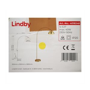 Lindby Lindby - Stojacia lampa LENNART 1xE27/40W/230V