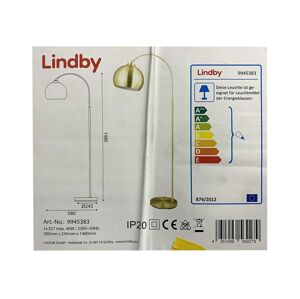 Lindby Lindby - Stojacia lampa MOISIA 1xE27/40W/230V