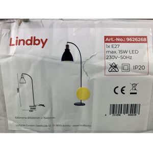 Lindby Lindby - Stojacia lampa TREBALE 1xE27/15W/230V