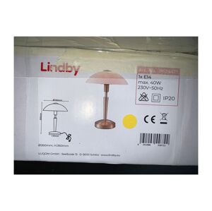 Lindby Lindby - Stolná lampa TIBBY 1xE14/40W/230V