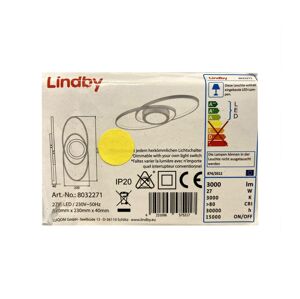 Lindby Lindby - LED Stropné svietidlo CHARLOK LED/27W/230V