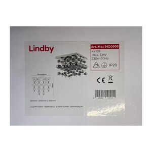Lindby Lindby - Stropné svietidlo ESFERA 4xG9/33W/230V