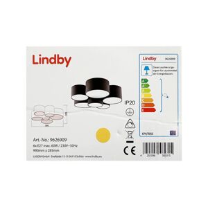Lindby Lindby - Stropné svietidlo LAURENZ 6xE27/60W/230V