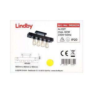 Lindby Lindby - Stropné svietidlo MICHAELA 4xE27/60W/230V