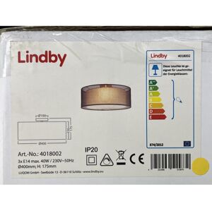 Lindby Lindby - Stropné svietidlo NICA 3xE14/40W/230V