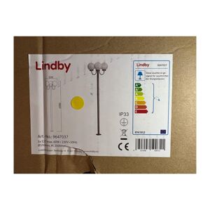 Lindby Lindby - Vonkajšia lampa 3xE27/60W/230V IP33
