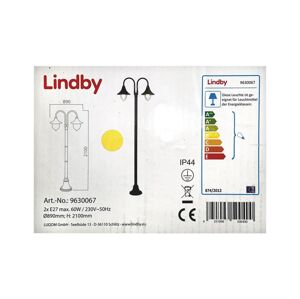 Lindby Lindby - Vonkajšia lampa MADEA 2xE27/60W/230V