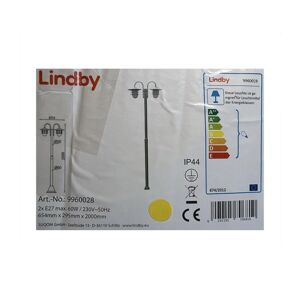 Lindby Lindby - Vonkajšia lampa MIAN 2xE27/60W/230V IP44