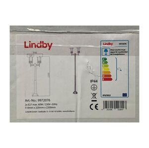 Lindby Lindby - Vonkajšia lampa MIKO 2xE27/60W/230V IP44