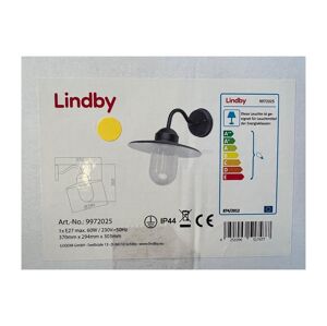 Lindby Lindby - Vonkajšia nástenná lampa FILIP 1xE27/60W/230V IP44
