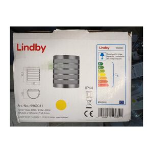 Lindby Lindby - Vonkajšie nástenné svietidlo CALIN 1xE27/60W/230V IP44