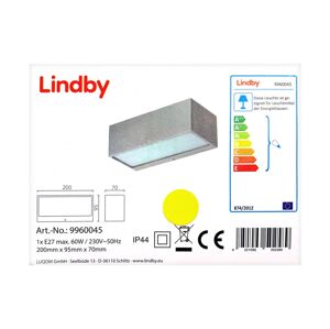 Lindby Lindby - Vonkajšie nástenné svietidlo LEONORA 1xE27/60W/230V IP44