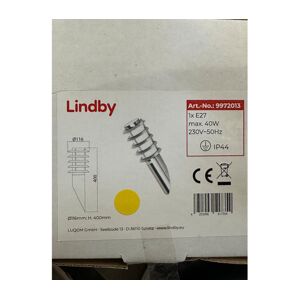 Lindby Lindby - Vonkajšie nástenné svietidlo SELINA 1xE27/40W/230V IP44