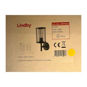 Lindby Lindby - Vonkajšie nástenné svietidlo YONAN 1xE27/40W/230V IP44