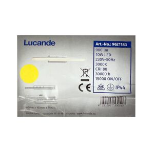 Lucande Lucande - LED Kúpeľňové osvetlenie zrkadla JULIE LED/10W/230V IP44