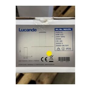Lampenwelt Lucande - LED Luster na lanku TYMON 2xLED/20W/230V