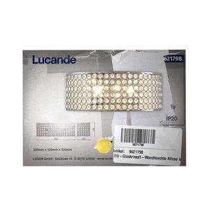 Lucande Lucande - LED Nástenné svietidlo ALIZEE LED/9W/230V