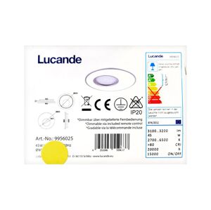 Lucande Lucande - LED Stmievateľné stropné svietidlo DURUN LED/45W/230V + DO