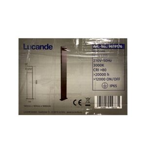 Lucande Lucande - LED Vonkajšia lampa SILVAN LED/12W/230V IP65
