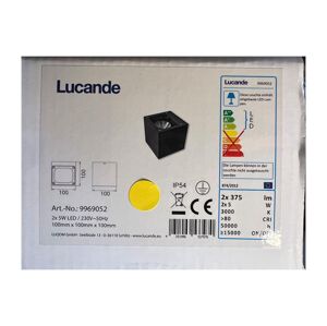 Lucande Lucande - LED Vonkajšie nástenné svietidlo MARJEM 2xLED/5W/230V IP54