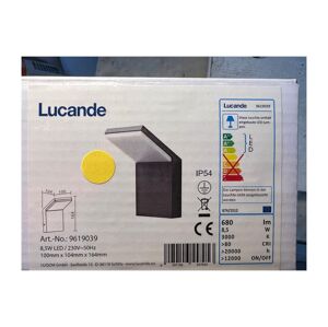Lucande Lucande - LED Vonkajšie nástenné svietidlo NEVIO LED/7,7W/230V IP54