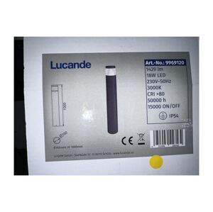Lucande Lucande - LED Vonkajšie stĺpikové svietidlo DARJA LED/18W/230V IP54