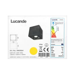 Lucande Lucande - LED Vonkajšie stropné svietidlo TANEA LED/9,5W/230V IP54