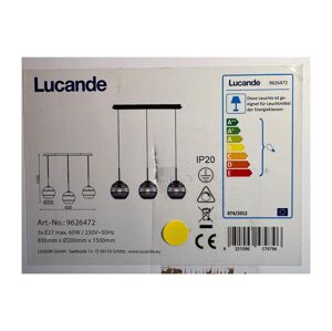 Lucande Lucande - Luster na lanku ABLY 3xE27/60W/230V