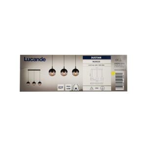 Lucande Lucande - Luster na lanku DUSTIAN 3xE27/40W/230V