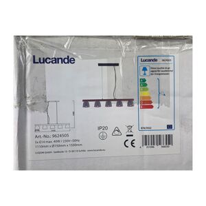Lucande Lucande - Luster na lanku KALINDA 5xE14/40W/230V