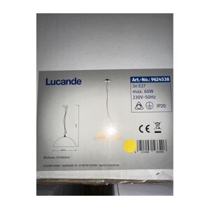 Lucande Lucande - Luster na lanku LOURENCO 3xE27/60W/230V