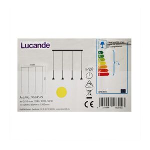 Lucande Lucande - Luster na lanku NORDWIN 4xGU10/35W/230V