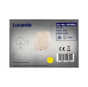 Lucande Lucande - Nástenné svietidlo LUSINE 1xG9/33W/230V