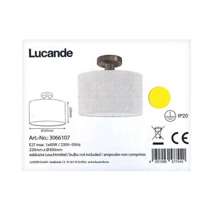Lucande Lucande - Prisadený luster PATRIK 1xE27/60W/230V