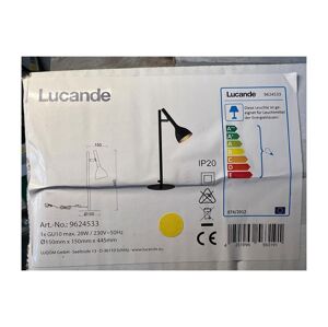 Lucande Lucande - Stolná lampa NORDWIN 1xGU10/28W/230V