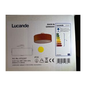 Lucande Lucande - Stropné svietidlo GALA 4xE27/40W/230V