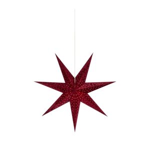 Markslöjd Markslöjd 705486 - Vianočná dekorácia VELOURS 1xE14/6W/230V 75 cm červená