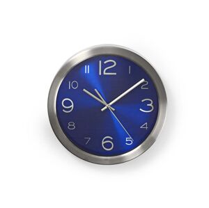 CLWA010MT30BU - Nástenné hodiny 1xAA/1,5V nerez 30 cm modrá