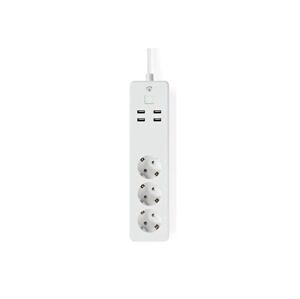 WIFIP311FWT - Predlžovací kábel SmartLife s vypínačom 3xCEE7/4xUSB WiFi