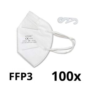 Ochranná pomôcka - respirátor FFP3 NR CE 0370 100ks