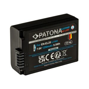 PATONA PATONA - Aku Nikon EN-EL25 1250mAh Li-Ion Platinum USB-C nabíjanie