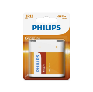 Philips Philips 3R12L1B/10 - Zinkochloridová batéria 3R12 LONGLIFE 4,5V