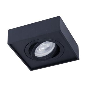 Podhľadové bodové svietidlo NUSA 1xGU5,3-MR16/50W/12V hranatý čierna