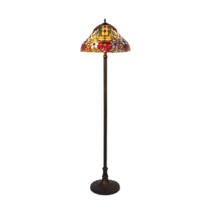Rabalux 8088 - Tiffany stojacia lampa  MIRELLA 2xE27/60W/230V