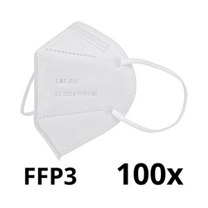 Respirátor FFP3 NR L&S B01 - 5 vrstiev - 99,87% účinnosť 100ks