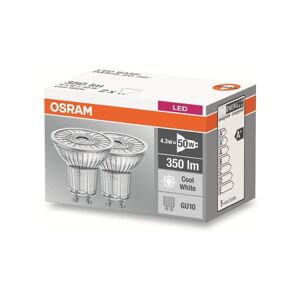 Osram SADA 2x LED Žiarovka BASE GU10/4,3W/230V 4000K