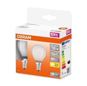 Osram SADA 2x LED Žiarovka P45 E14/2,5W/230V 2700K - Osram