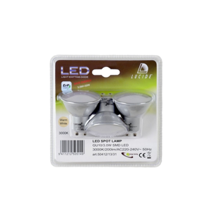 Lucide SADA 3x LED žiarovka GU10/3W/230V