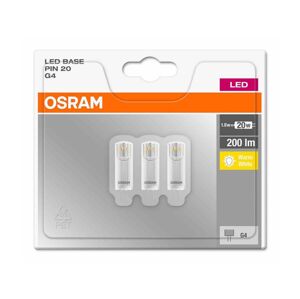 Osram SADA 3x LED Žiarovka PIN G4/1,8W/12V 2700K